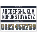 Custom Gold Navy-Powder Blue Mesh Drift Fashion Football Jersey Custom Gold Navy-Powder Blue Mesh Drift Fashion Football Jersey