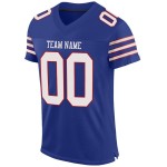 Custom Royal White-Red Mesh Authentic Football Jersey Custom Royal White-Red Mesh Authentic Football Jersey