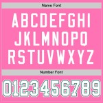 Custom Pink White-Kelly Green Mesh Authentic Football Jersey Custom Pink White-Kelly Green Mesh Authentic Football Jersey