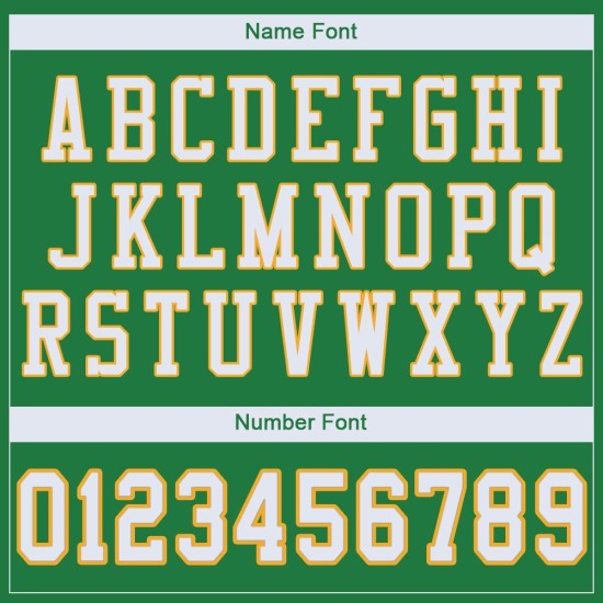 Custom Grass Green White-Gold Mesh Authentic Football Jersey Custom Grass Green White-Gold Mesh Authentic Football Jersey