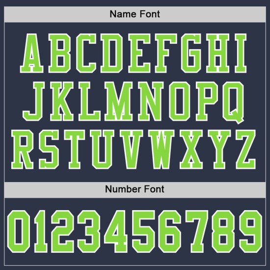 Custom Navy Neon Green-White Mesh Authentic Football Jersey Custom Navy Neon Green-White Mesh Authentic Football Jersey