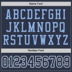 Custom Navy White-Light Blue Mesh Authentic Football Jersey Custom Navy White-Light Blue Mesh Authentic Football Jersey