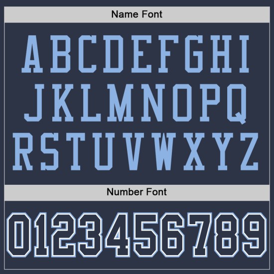 Custom Navy White-Light Blue Mesh Authentic Football Jersey Custom Navy White-Light Blue Mesh Authentic Football Jersey