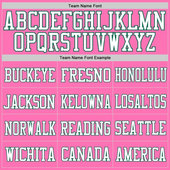 Custom Pink White-Kelly Green Mesh Authentic Football Jersey Custom Pink White-Kelly Green Mesh Authentic Football Jersey