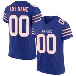 Custom Royal White-Red Mesh Authentic Football Jersey Custom Royal White-Red Mesh Authentic Football Jersey