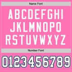 Custom Pink White-Light Blue Mesh Authentic Football Jersey