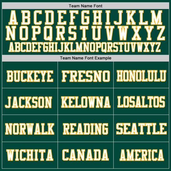 Custom Green Gold-White Mesh Authentic Football Jersey Custom Green Gold-White Mesh Authentic Football Jersey