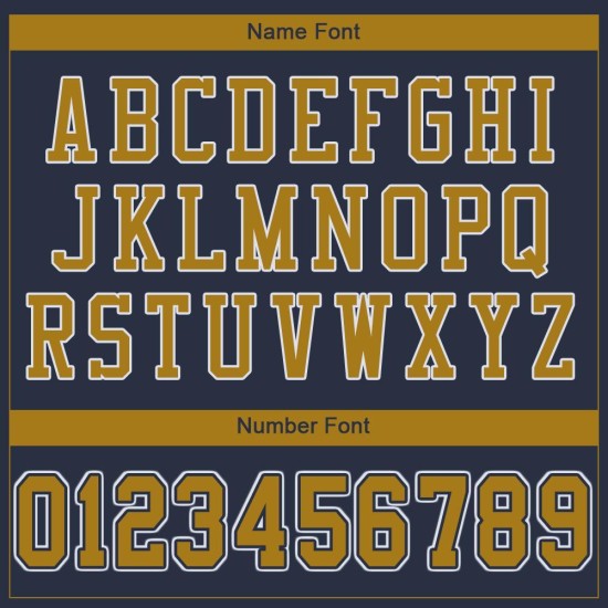 Custom Navy Old Gold-White Mesh Authentic Football Jersey Custom Navy Old Gold-White Mesh Authentic Football Jersey