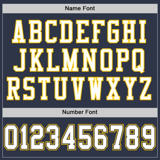 Custom Navy White-Gold Mesh Authentic Throwback Football Jersey Custom Navy White-Gold Mesh Authentic Throwback Football Jersey